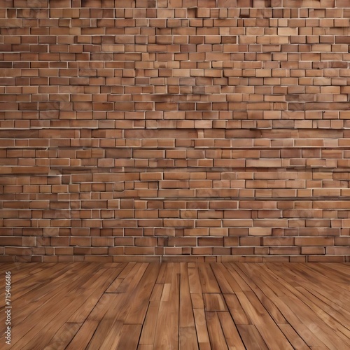 Wooden brick floor wall structure textured white concept
