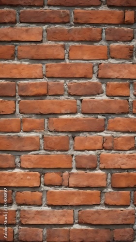 Rustic brick wall background