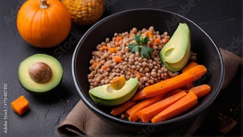 vegetables on a plate