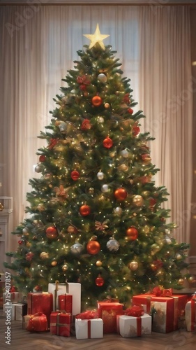 Cute christmas tree