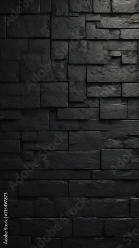 Black wall texture