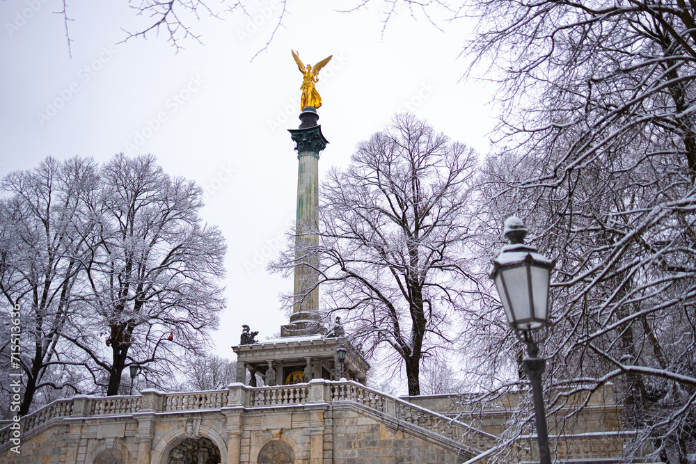 Obraz premium munich germany in winter