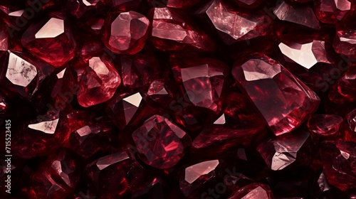 A vibrant and vivid garnet gemstone texture, showcasing rich green hues and intricate details, perfect for adding opulence to digital designs. - Generative AI