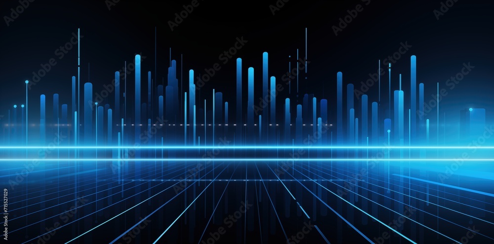 abstract blue background with glowing lights abstract blue background with glowing lights