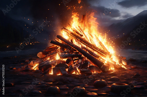 Walpurgis Night Bonfire