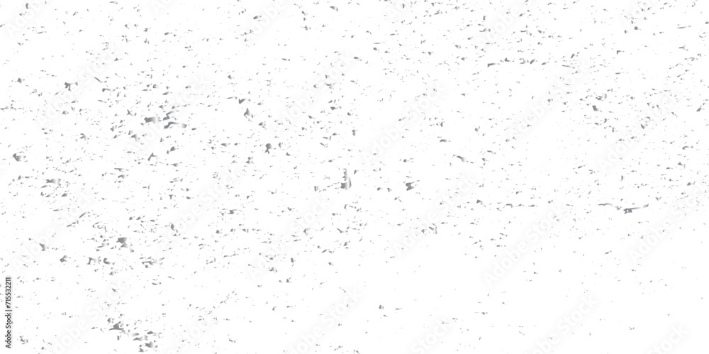 Abstract luxury silver confetti glitter and dust falling down on transparent background. Shiny glittering dust background.