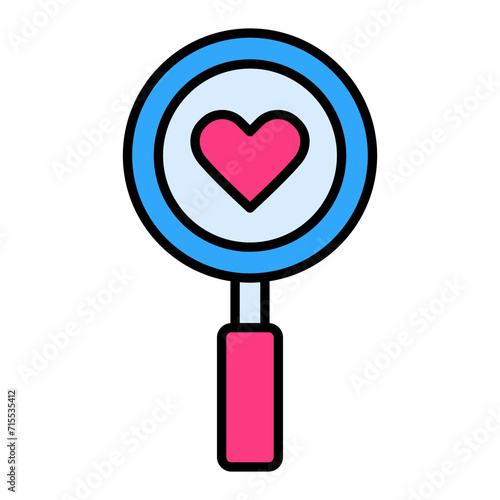 Love Search Icon
