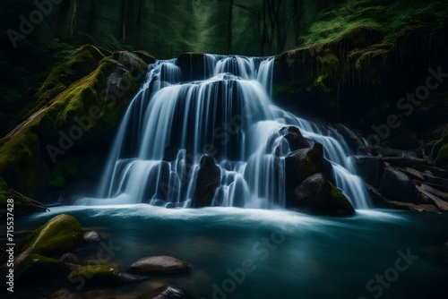 waterfall  Generated Ai © Sadaf