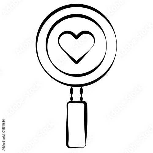 Love Search Icon