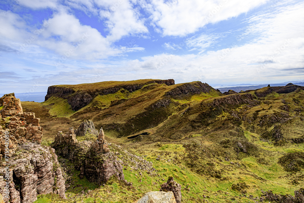 A Majestic Journey Through Quiraing’s Rugged Terrains