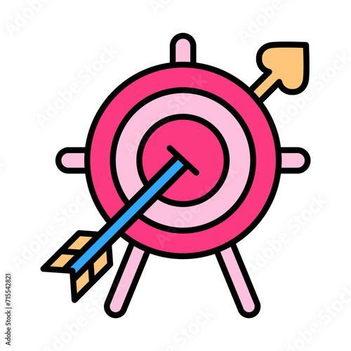 Target Love Stickers