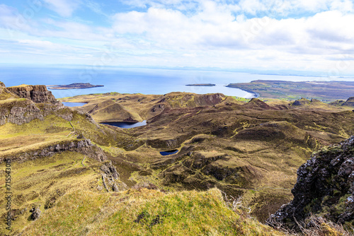 A Majestic Journey Through Quiraing’s Rugged Terrains