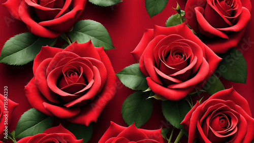 Red Roses Wallpaper  Valentine Day  Anniversary  Wedding