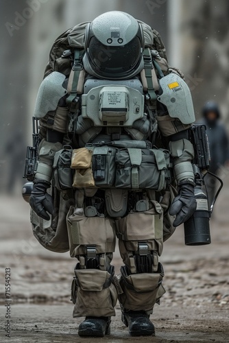 military robot science fiction