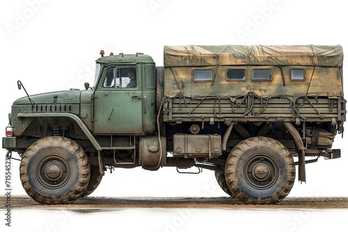 military cargo truck