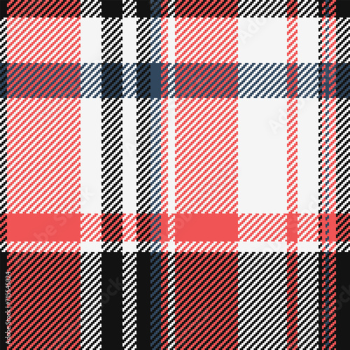 Pattern texture fabric of textile check seamless with a background tartan vector plaid.