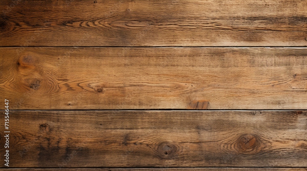 Obraz premium A seamless oak wood texture offering an expansive text space, ideal for a sophisticated and refined website banner - Generative AI