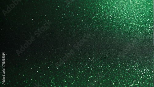 Green shiny glitter paper background pattern wallpaper from Generative AI