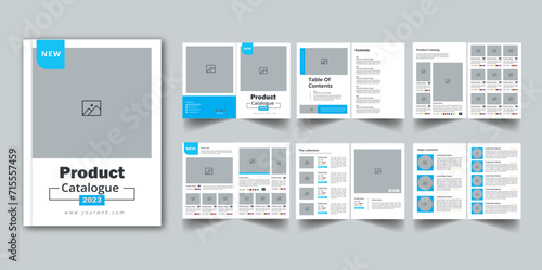 Product Catalogue & modern a4 product catalog design template, Minimalist product brochure template design