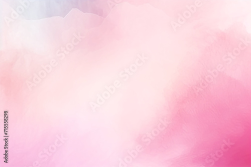 Light pink watercolor backdrop with gradient effect Textured illustration for design. Aquarelle background for design