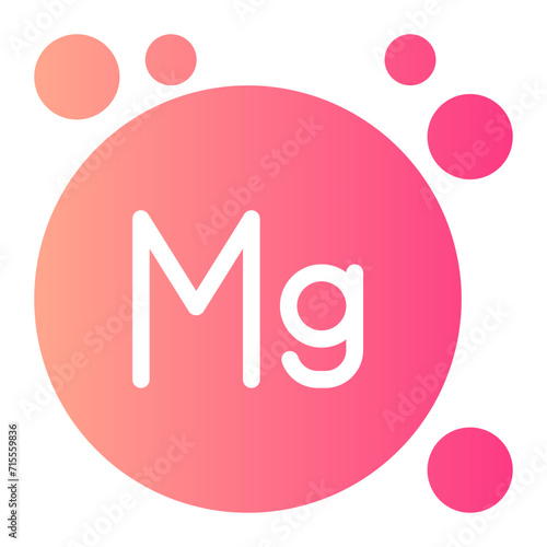 magnesium gradient icon