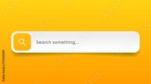 Search Bar with suggestions for UI UX design and web site. Search Address and navigation bar icon. Collection of search form templates for websites. Search engine web browser window template.