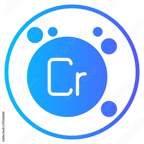 chromium gradient icon