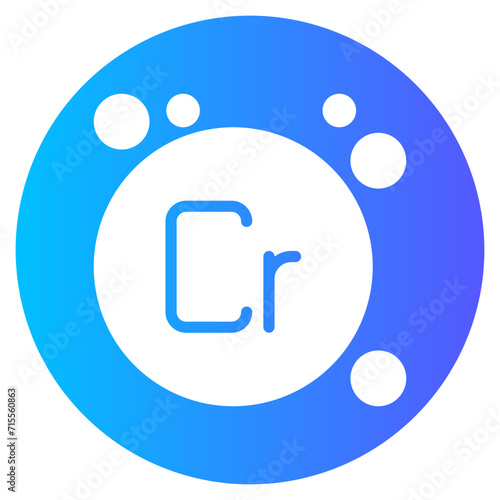 chromium gradient icon