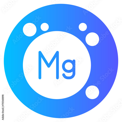 magnesium gradient icon