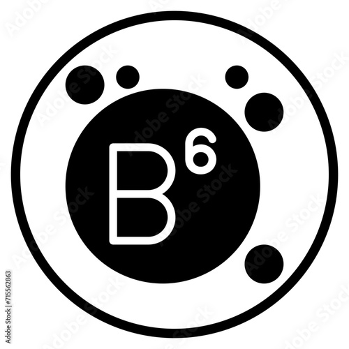 vitamin glyph icon
