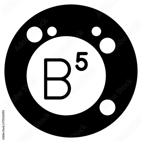 vitamin glyph icon