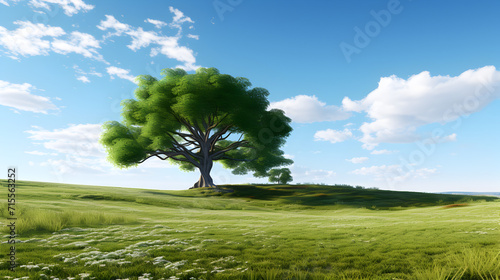 Big tree model idea for game,, International Peace Day, White Dove Flying on Blue Sky Background, 
