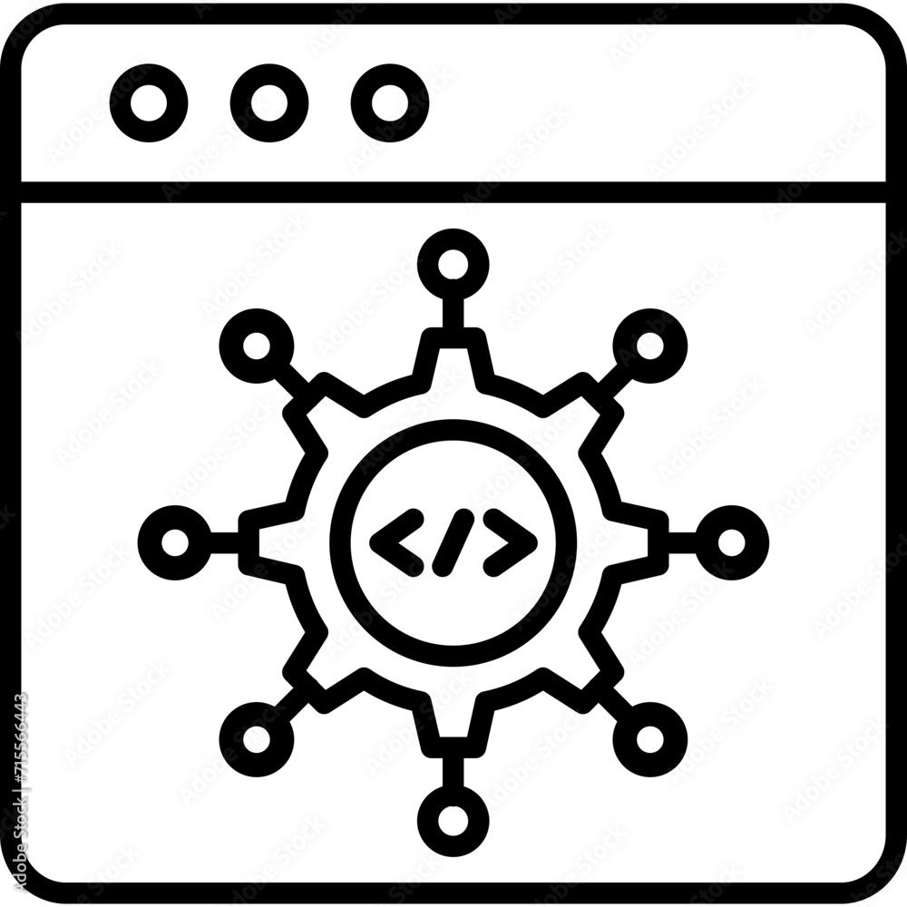 Obraz premium Framework Icon