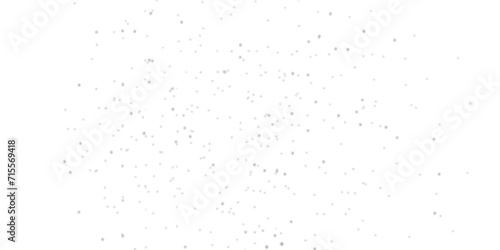 Winter transparent background for Christmas snowfall. White snow in the sky. White snowflakes vector season winter Christmas.