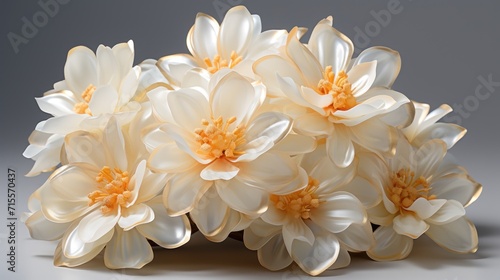 Small yellow flowers large petals UHD wallpaper