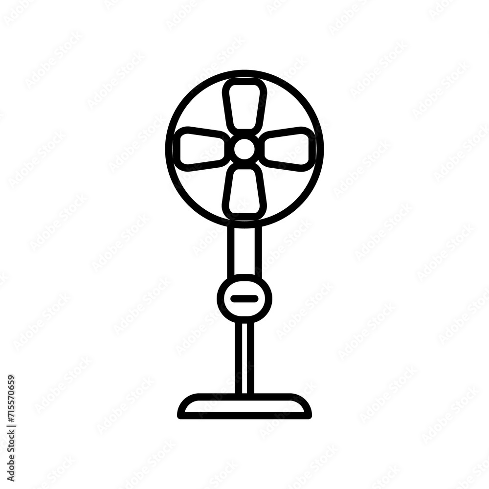 Obraz premium Stand Fan icon PNG