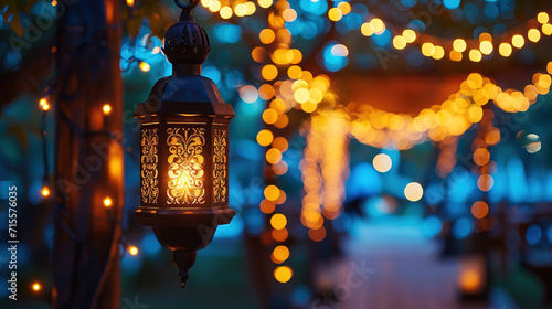 The lantern is an elegant wedding decoration that creates a romantic and cozy atmosphere at your wedding. It is a set of several fixtures,