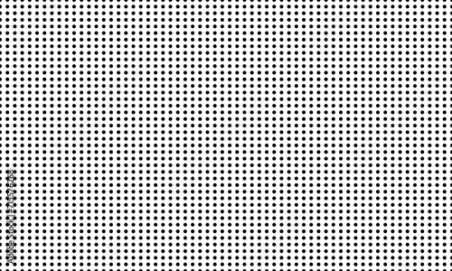 Vector Seamless Tiling Halftone Pattern Ben Day Dots Transparent Overlay Background Pattern photo
