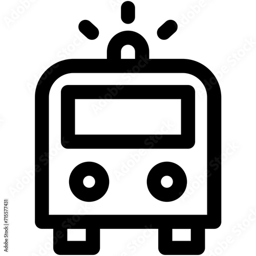 Ambulance Vector Icon