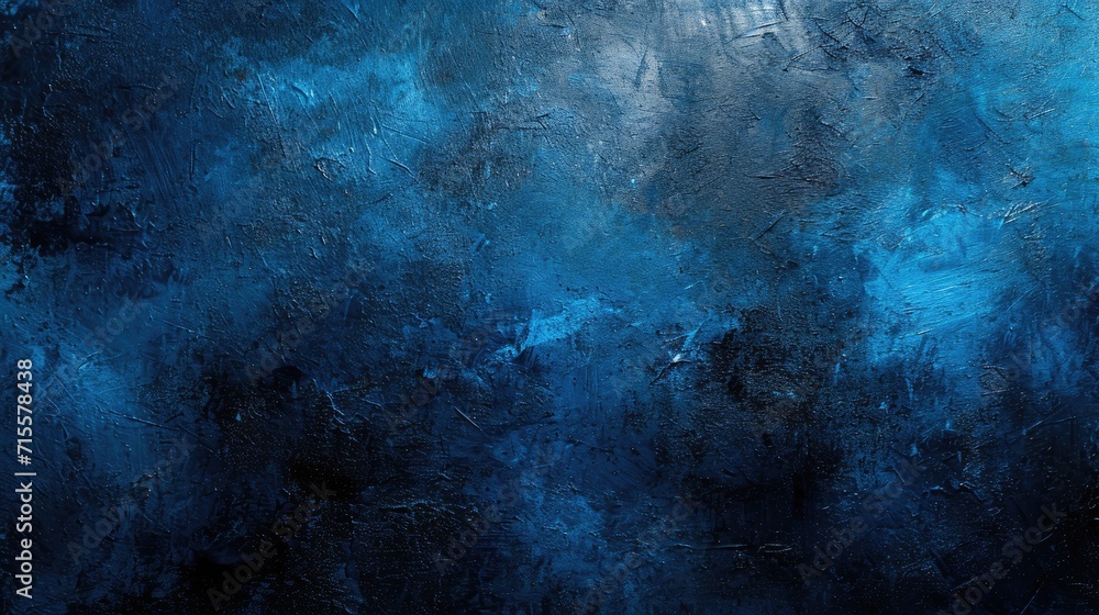 Blue and black abstract bakground, grunge background Blue and black abstract bakground, grunge background