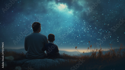 Stargazing Together: A Father and Son’s Cosmic Journey