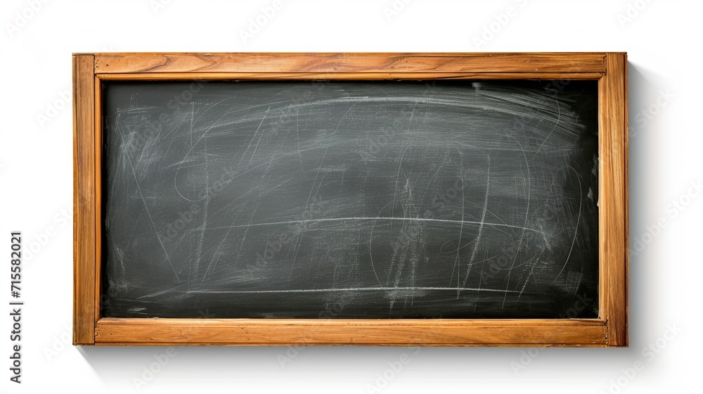Classic Wooden Framed Blackboard Hanging on Wall for Memorable Messages and Fun Learning
