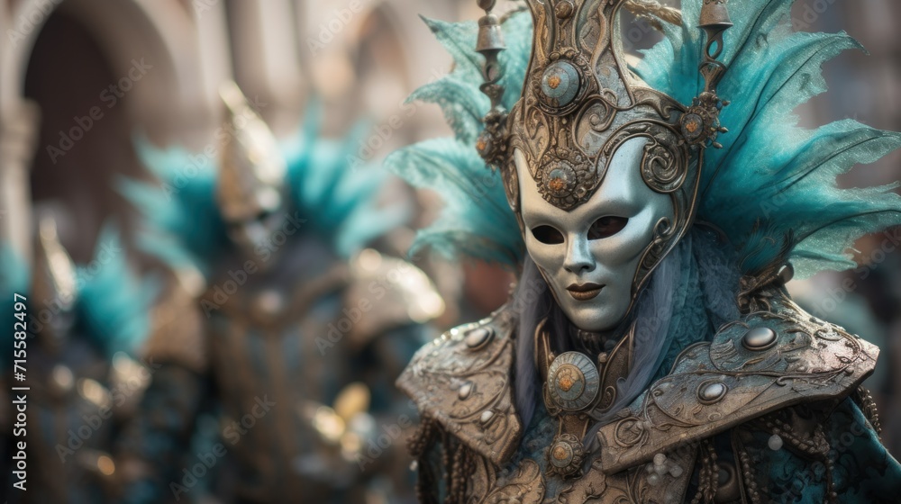 people venetian in carnival mask people venetian in carnival mask
