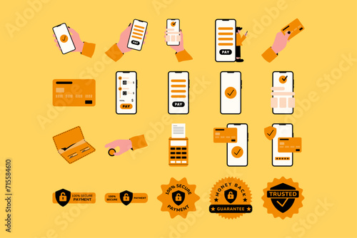 Payment Illustration Set