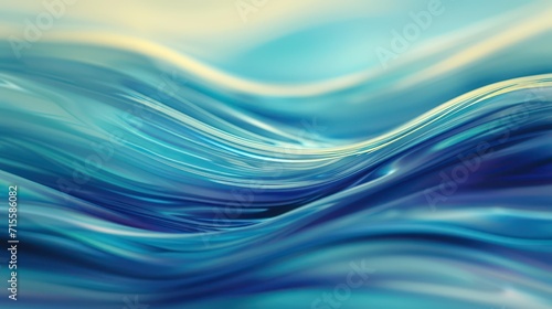 abstract blue waves background