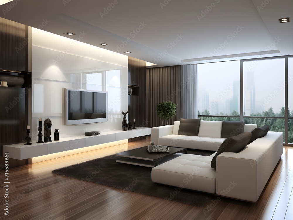Modern living room interior design. Living room ideas. Drawing room interior design. 3d rendering
Modern living room interior design. Living room ideas. Drawing room interior design. 3d rendering