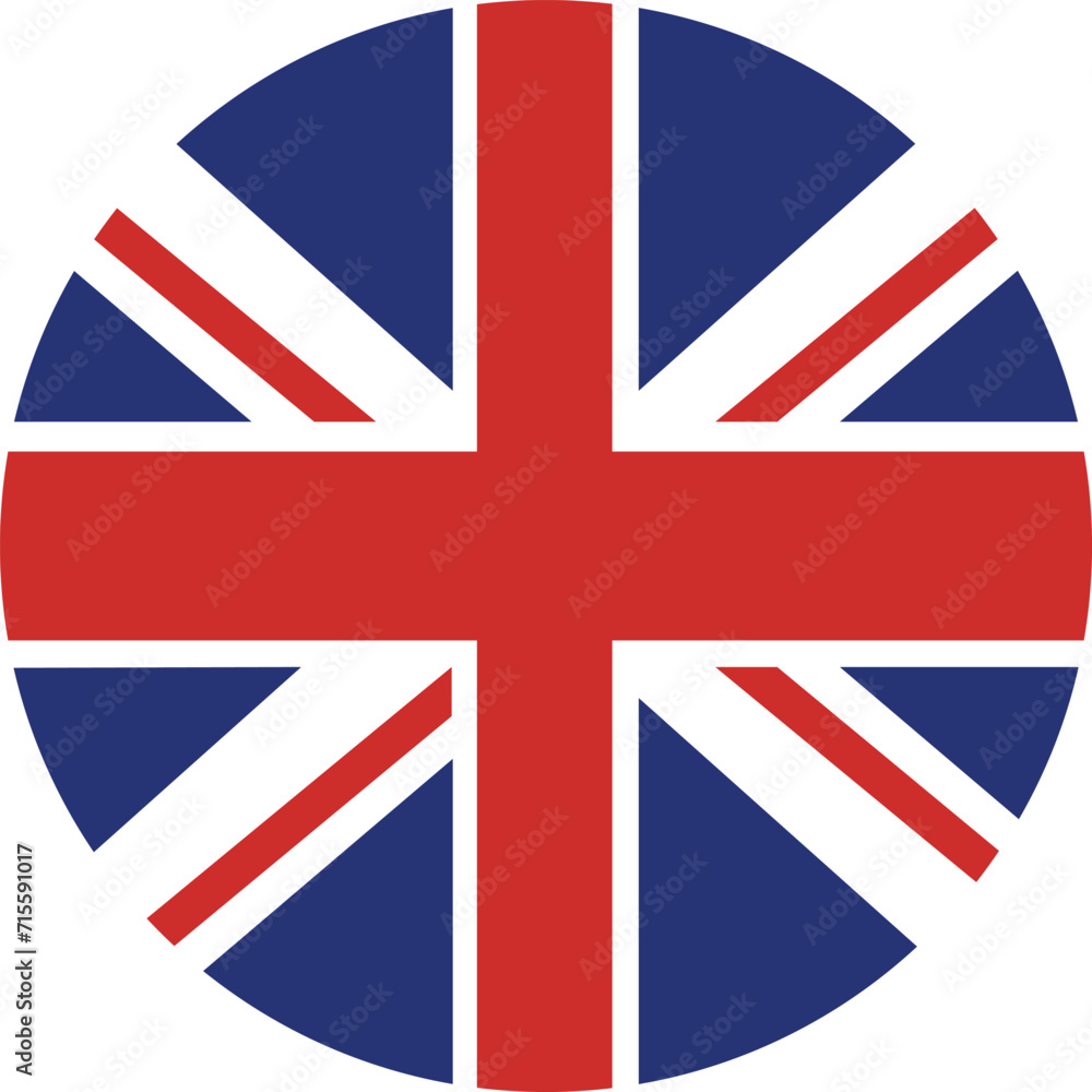 United Kingdom flag national emblem graphic element illustration template design. Flag of United Kingdom - vector illustration United Kingdom flag national emblem graphic element illustration template design. Flag of United Kingdom - vector illustration