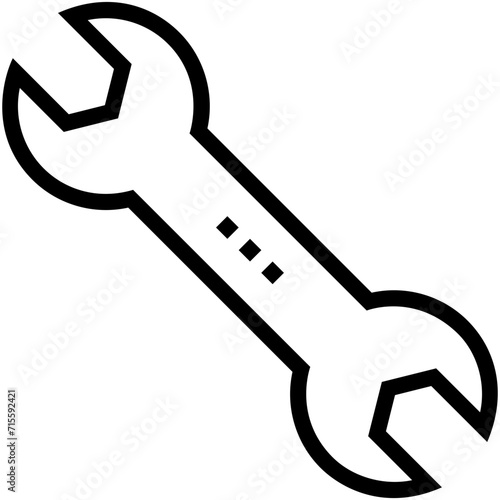 Spanner Vector Icon