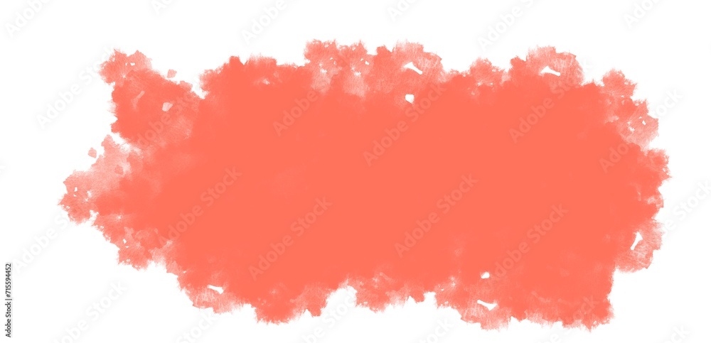 Watercolor red paint splashes ,abstract background 