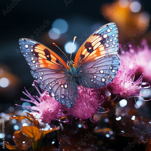 butterfly on flower © Julia